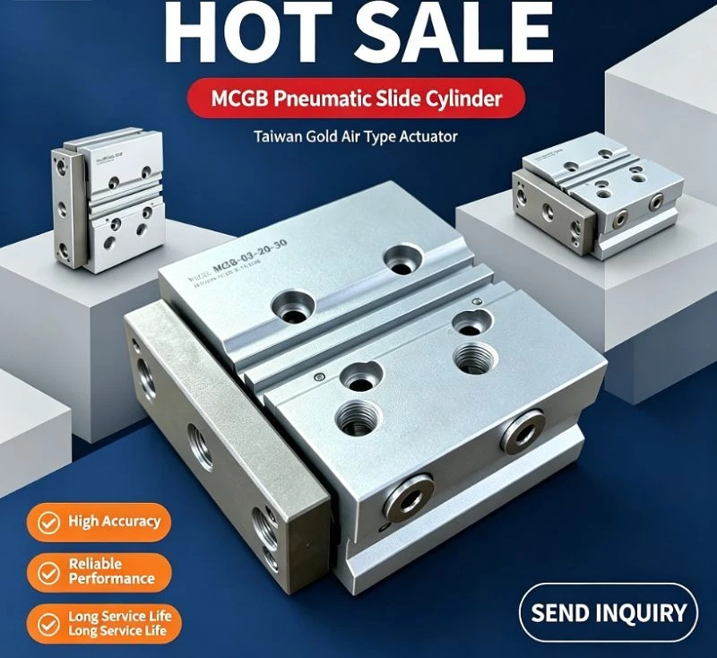 MCGB-03-20-20 Mini Twin-Guide Pneumatic Cylinder factory