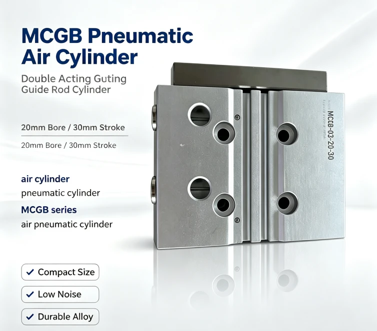 MCGB-03-20-50 Mini Twin-Guide Pneumatic Cylinder suppliers