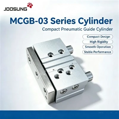 MCGB-03-25-75 Mini cilindre pneumatic de doble guida