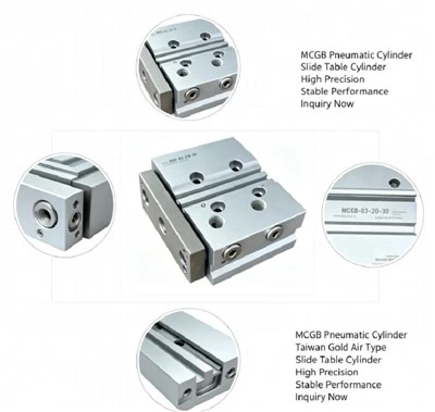 MCGB-03-32-125 Mini cilindre pneumatic de doble guida